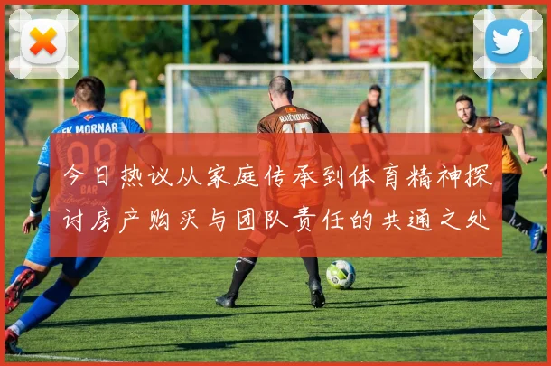 今日热议从家庭传承到体育精神探讨房产购买与团队责任的共通之处